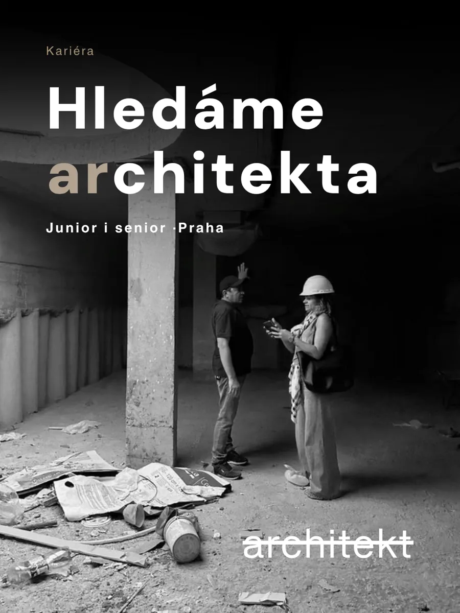 Architektonické studio – náborový příspěvek Hledáme architekta