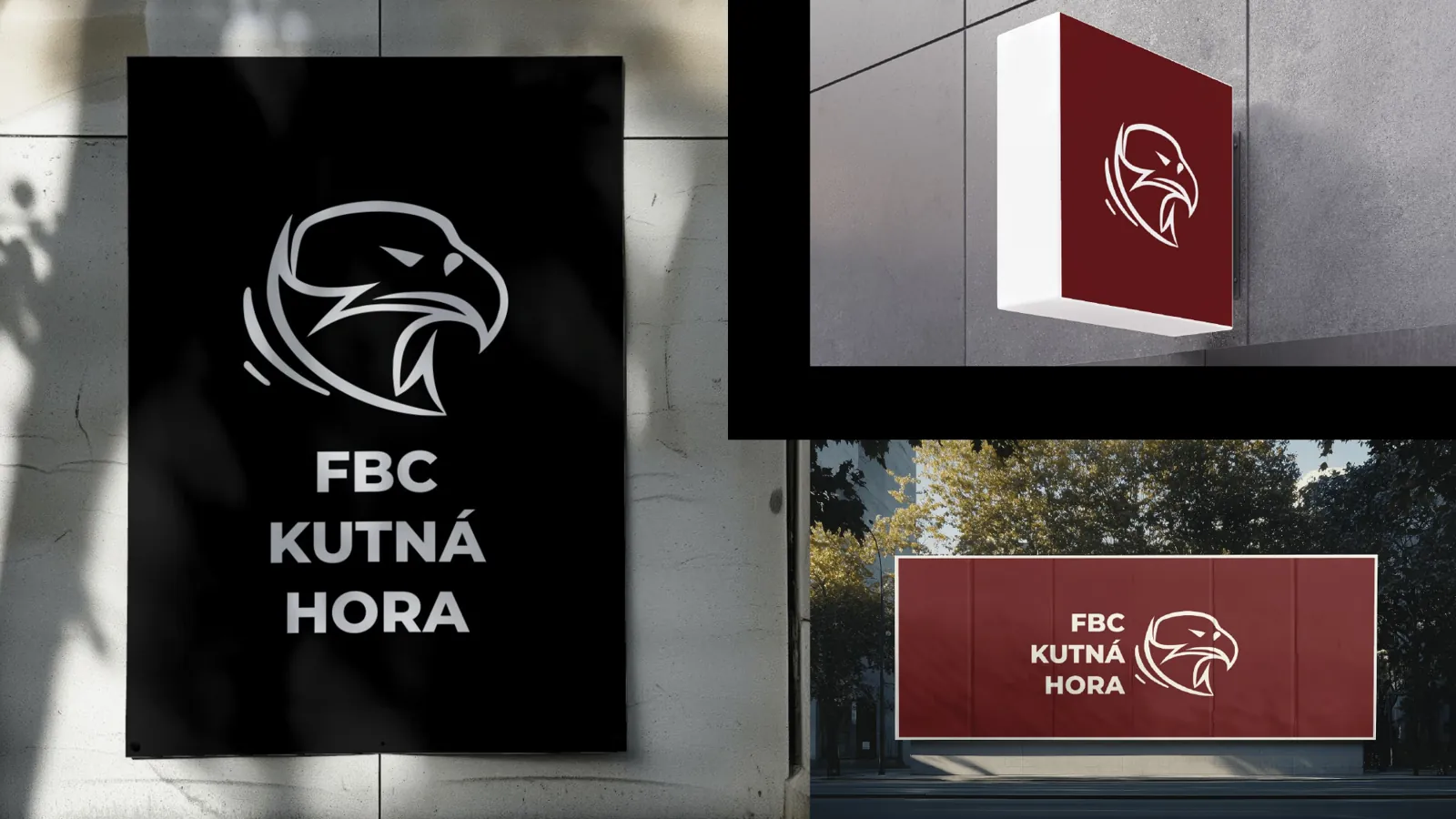 FBC Kutná Hora – Logo v prostoru