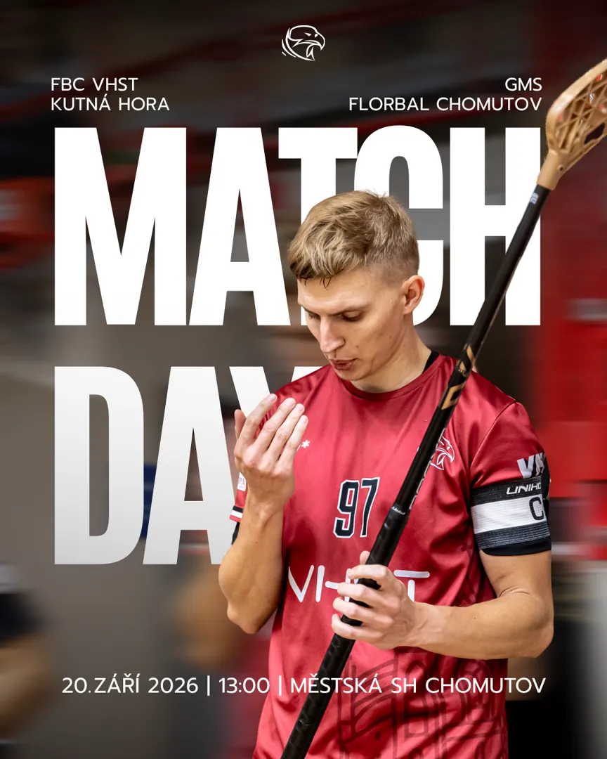 FBC Kutná Hora – Match day FBC VHST Kutná Hora vs. GMS Florbal Chomutov