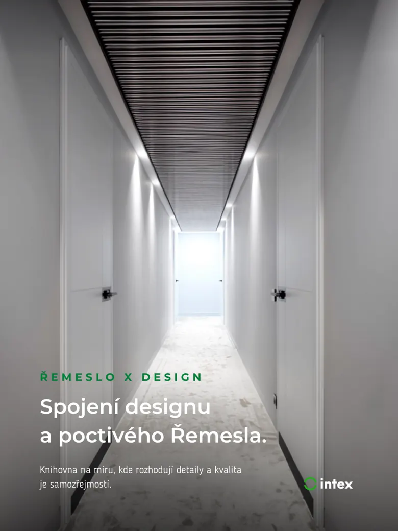 Intex Interior, slide 1/8: Řemeslo × design – Spojení designu a poctivého řemesla