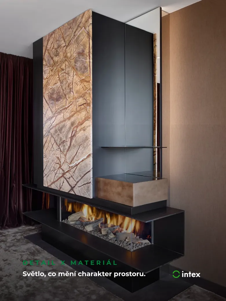 Intex Interior, slide 6/8: Detail × materiál
